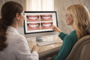 smile design Colombia digital smile simulation cosmetic dentistry